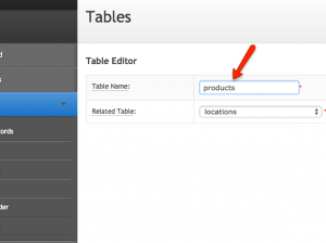 products_tables
