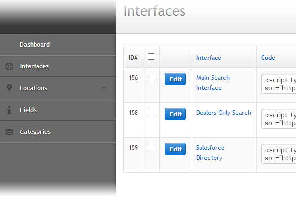 Create multiple independent searches