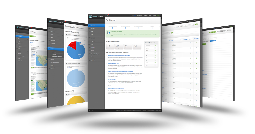 Powerful Location Content Management System (LCMS)