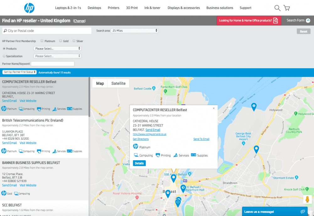 Dealer Locator Software